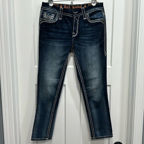 Rock Revival Telma Easy Skinny Jeans Size 27 - Picture 3 of 11